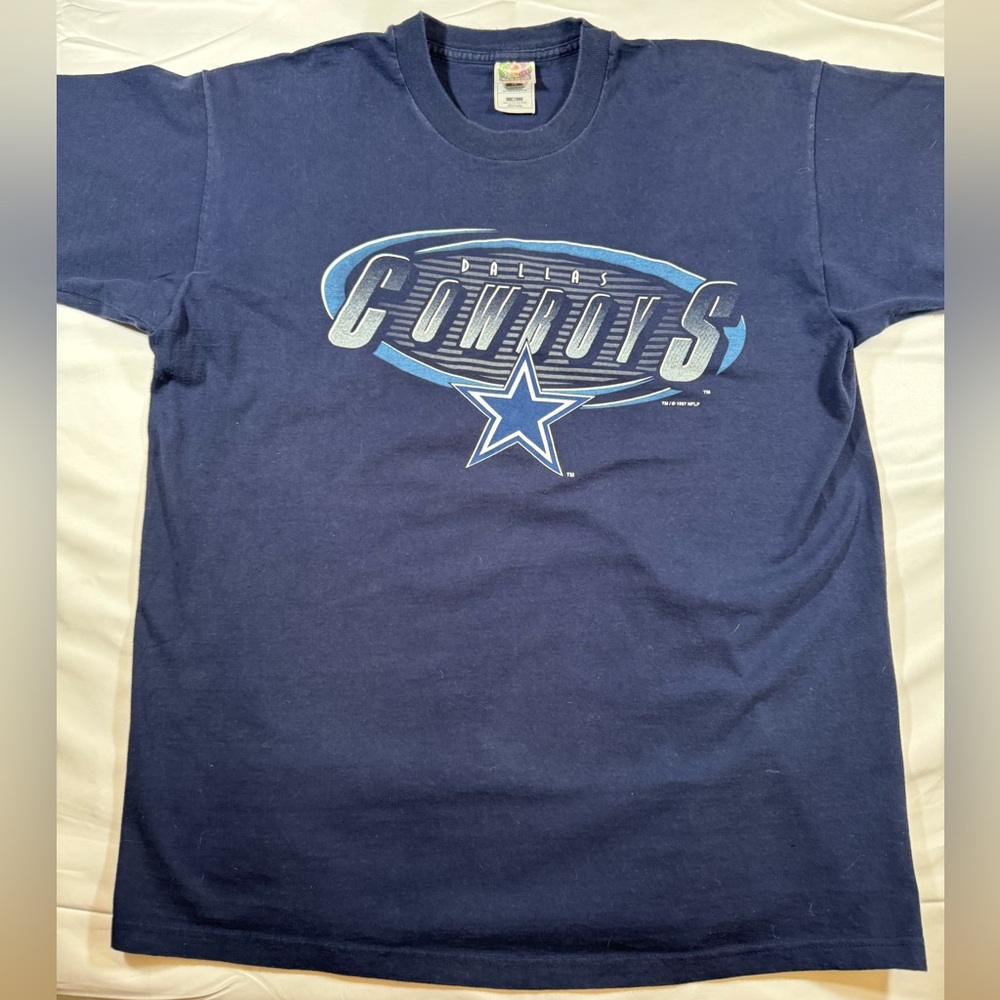 Vintage Dallas Cowboys Navy Blue T-Shirt